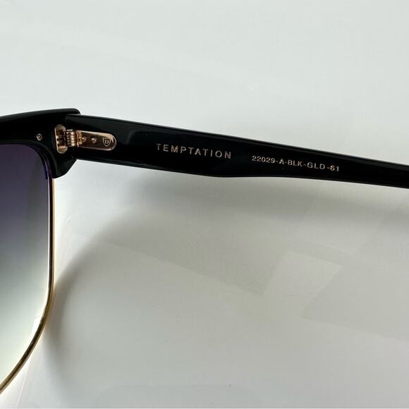 NEW!!! DITA Temptation 22029 A-BIK-GL D-6 Cat eye sunglasses 61/17/149 main image 12